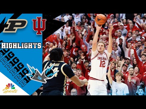 No. 12 Purdue vs. Indiana | COLLEGE BASKETBALL HIGHLIGHTS | 1/27/26 | NBC Sports