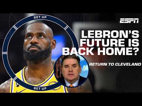 Would LeBron REALISTICALLY retire as a Cleveland Cavalier? 👀 Windy says YES 😮 | Get Up