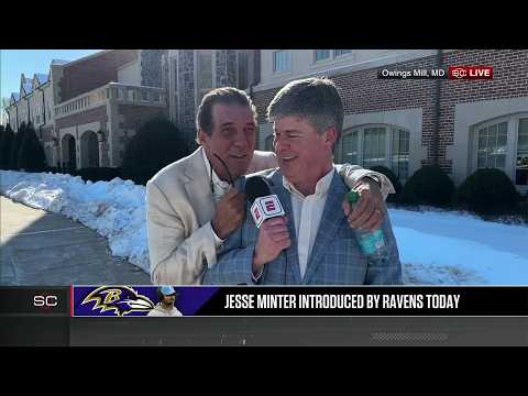 Steve Bisciotti surprises Jamison Hensley to spill on hiring Jesse Minter as HC 🤝 | SportsCenter