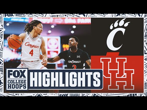 Cincinnati Bearcats vs. No. 10 Houston Cougars Highlights ๐ FOX College Hoops