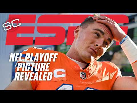 NFL Week 18 Reaction 👀 AFC & NFC playoffs set, Myles Garrett breaks sack record | SportsCenter