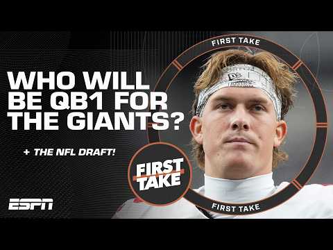Stephen A. IS PISSED at the Giants for LOSING their first-round draft pick + QB convo | First Take