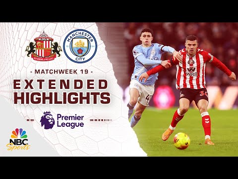 Sunderland v. Manchester City | PREMIER LEAGUE HIGHLIGHTS | 1/1/2026 | NBC Sports