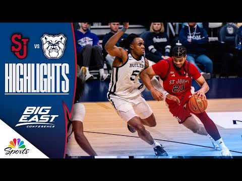 St. John’s vs. Butler | COLLEGE BASKETBALL HIGHLIGHTS | 1/6/26 | NBC Sports