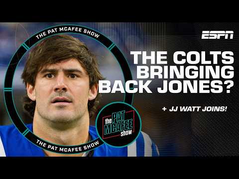 Should Daniel Jones back up Riley Leonard next season? JJ Watt weighs in | The Pat McAfee Show