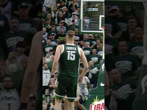 Coen Carr DEMOLISHED that rim 😱 #cbb #msu #basketball