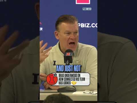 Brad Underwood is VERY pleased with the way his team is playing 😤 #basketball #cbb #team
