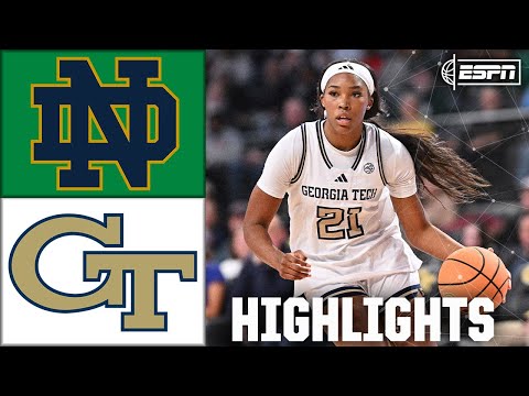 OVERTIME UPSET 😱 Notre Dame vs. Georgia Tech | Full Game Highlights | ESPN College Basketball