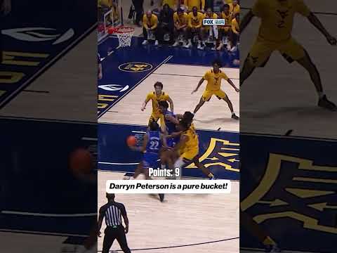 Darryn Peterson is an ELITE scorer 🔥 #darrynpeterson #basketball #cbb #kansas