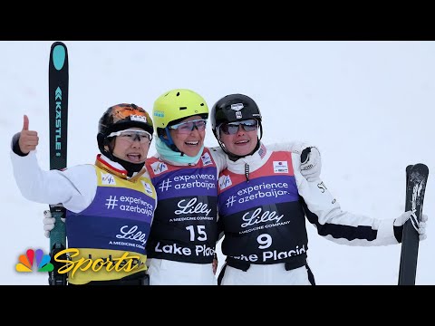 Kaila Kuhn in Olympic picture after finishing third in aerials at Lake Placid | NBC Sports