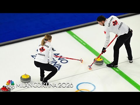 Canada hangs on to early lead for curling win over Switzerland | Winter Olympics 2026 | NBC Sports