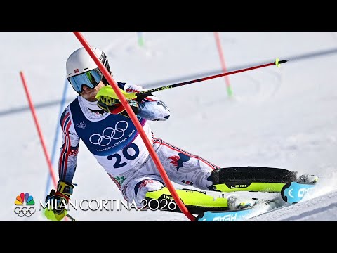 McGrath competes in team combined days after grandfather died | Winter Olympics 2026 | NBC Sports