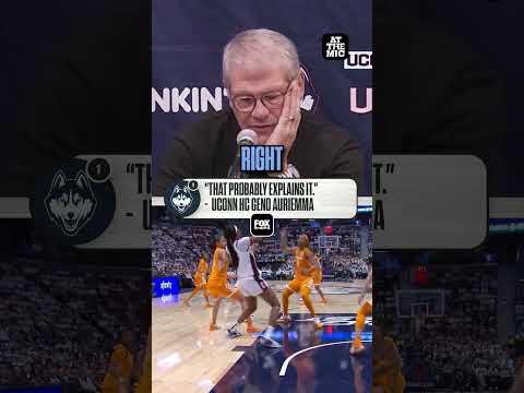 UConn players didn’t remember what Geno Auriemma said at halftime 🤣 #basketball #uconn