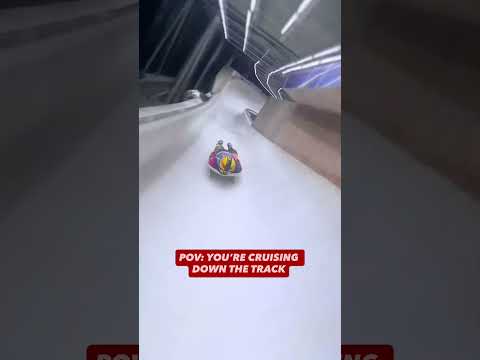 POV: You’re absolutely ZOOMIN’ down the track ⚡️🛷