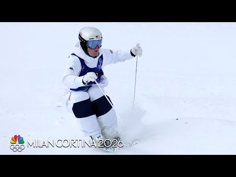 Team USA’s Nick Page, Dylan Walczyk earn spots in moguls final | Winter Olympics 2026 | NBC Sports
