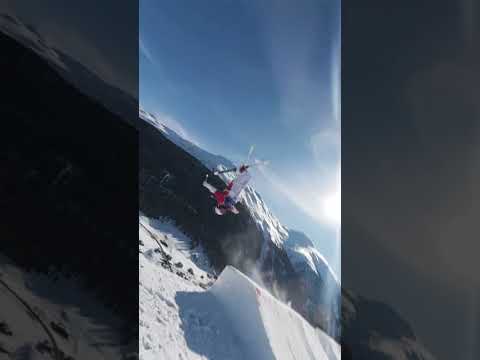 Try the moguls course at the Winter Olympics 🎿