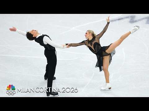 Zingas and Kolesnik cap INCREDIBLE debut with 5th place finish | Winter Olympics 2026 | NBC Sports