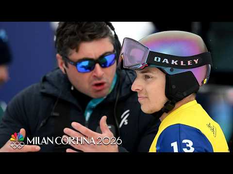Nathan Pare DISQUALIFIED in controversial snowboard cross quarter | Winter Olympics | NBC Sports