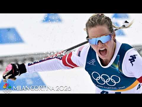 How Jessie Diggins fought out of the pain cave and onto the podium in Milan | Winter Olympics 2026