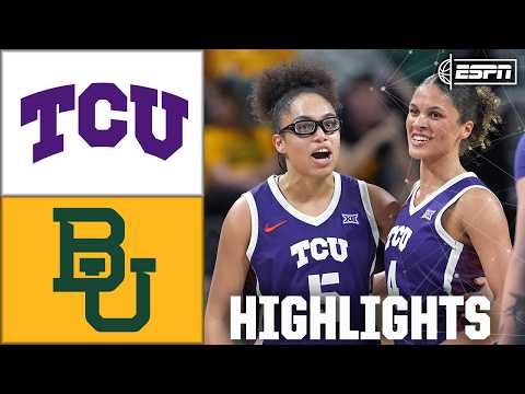 TCU Horned Frogs vs. Baylor Bears | Full Game Highlights | ESPN College Basketball