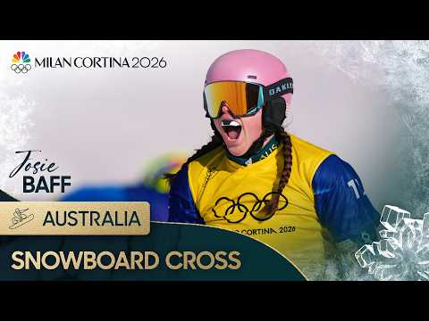Josie Baff wins gold, earns Australia’s FIRST women’s SBX medal | Winter Olympics 2026 | NBC Sports