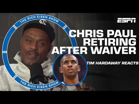 Tim Hardaway gives Chris Paul his flowers after his retirement announcement 💐 | The Rich Eisen Show