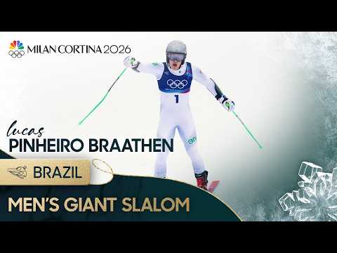 Pinheiro Braathen claims giant slalom, earns Brazil’s FIRST Winter Olympic gold medal | NBC Sports