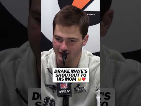 Momma Maye ❤️ #nfl #patriots #drakemaye