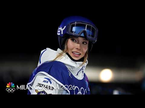 Eileen Gu regroups after crash to book spot in ski big air final | Winter Olympics 2026 | NBC Sports