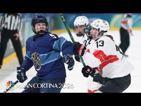 Switzerland’s revenge win v. Finland clinches semifinals spot | Winter Olympics 2026 | NBC Sports