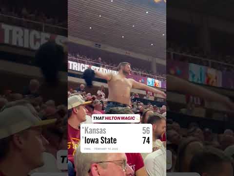 Iowa State DEMOLISHES Kansas #baskebtall #iowastate #kansas