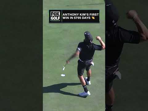 Incredible Comeback Story for Anthony Kim 🥹#liv #golf #anthonykim #adelaide