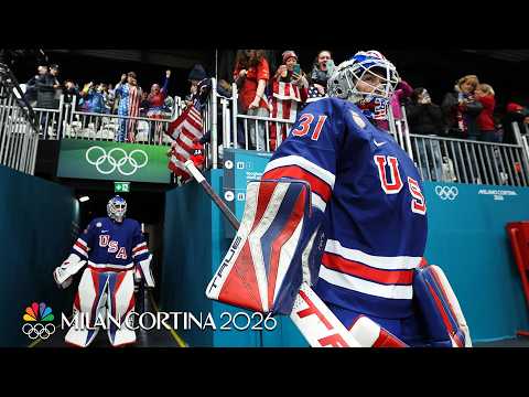 Olympic rookie goaltenders making their marks for Team USA at Milan Cortina Games | NBC Sports