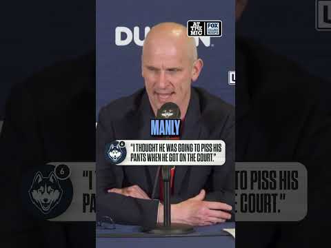 Dan Hurley praises Alex Karaban’s growth since arriving on campus 😅 #UConn #CBB