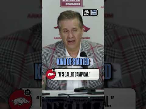 A “week off” looked a little different in Fayetteville 😬 #ArkansasBasketball #JohnCalipari