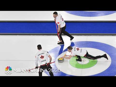 Canada men’s curling coasts over China in round-robin play | Winter Olympics 2026 | NBC Sports