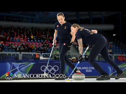 Sweden stacks up another curling win, defeats Switzerland | Winter Olympics 2026 | NBC Sports