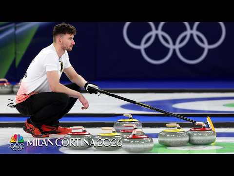 Germany breaks late tie to secure curling win against Sweden | Winter Olympics 2026 | NBC Sports