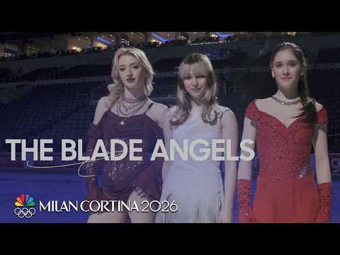 Taylor Swift introduces you to Team USA’s ‘Blade Angels’ Amber, Alysa, and Isabeau | NBC Sports