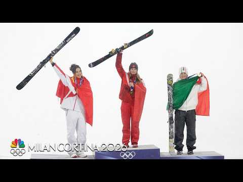 Megan Oldham outduels Eileen Gu for freeski big air gold | Winter Olympics 2026 | NBC Sports