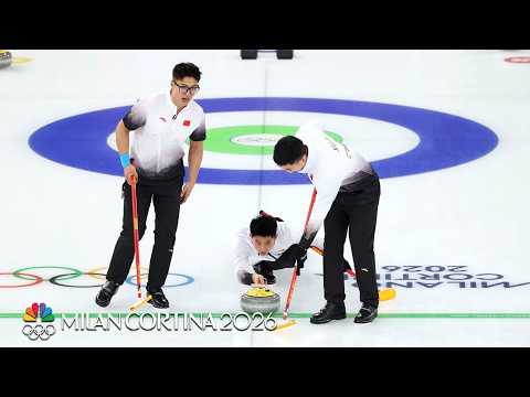 China outlasts Team USA in thrilling men’s curling win | Winter Olympics 2026 | NBC Sports
