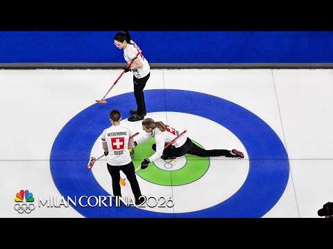 Switzerland women’s curling narrowly defeats South Korea | Winter Olympics 2026 | NBC Sports