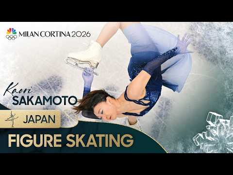 ‘Queen’ Kaori Sakamoto STUNNING in second-place short program | Winter Olympics 2026 | NBC Sports