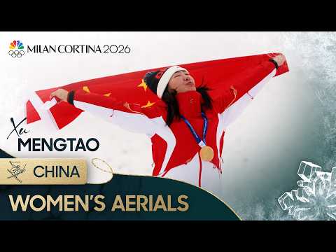 China’s Xu Mengtao secures back-to-back gold in women’s aerials | Winter Olympics 2026 | NBC Sports