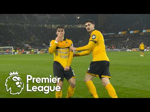 Hugo Bueno’s curling effort gives Wolves hope against Arsenal | Premier League | NBC Sports