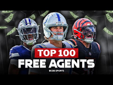 NFL Free Agency SUPER PREVIEW: Ranking the TOP 100 players available in 2026 ✅