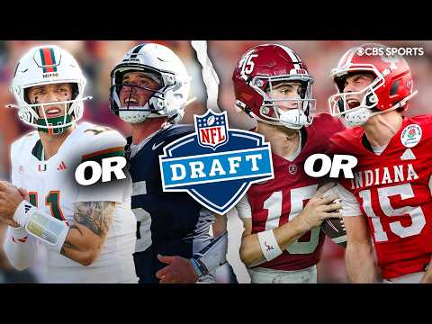 Which NFL Draft QB prospect would a team rather build around? | Beck or Allar, Simpson or Mendoza