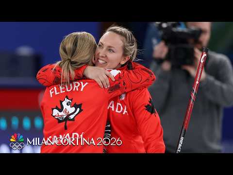 Canada curling fends off Italy comeback for fourth straight win | Winter Olympics 2026 | NBC Sports