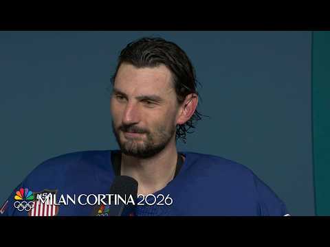 Connor Hellebuyck on how USA bounced back after late Sweden goal | Winter Olympics 2026 | NBC Sports