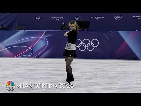 Inside Alysa Liu’s on-ice practice before singles free skate | Winter Olympics 2026 | NBC Sports